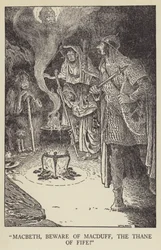 Macbeth, hüte dich vor Macduff, dem Than von Fife!