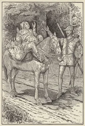 Nein, sagte Robin, fürchte nichts, denn ich werde dir keinen Schaden zufügen