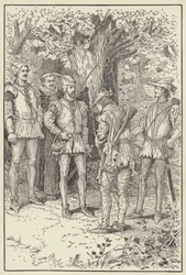 Wir finden dich durchnässt und niedergeschlagen