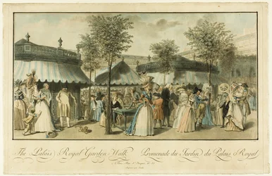 Spaziergang im Garten des Palais Royal