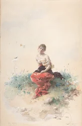 Weibliche Figur, 19. Jahrhundert