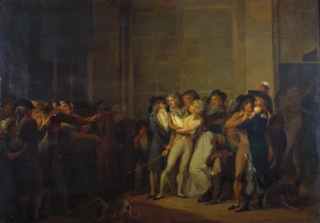 Die Verhaftung des Sängers Garat