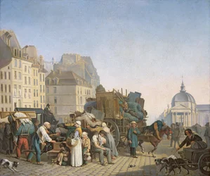 Die Möbelpacker, 1840