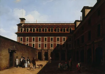 Das Madelonnettes-Gefängnis, ca. 1810