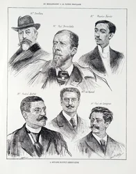 Die Affäre Buffet-Déroulède, aus Histoire de la Troisieme Republique, Bd. I, l