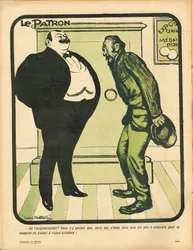 Der Butterteller, Nummer 295, Satirisch in Farben