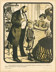 Die Butterplatte, Nummer 295, Satirisch in Farben