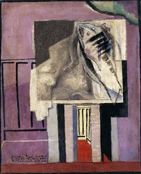 Stillleben vor dem Balkon, 1929