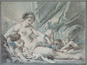 Amor bittet Venus, ihm seine Waffen zurückzugeben, 1768