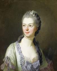 Porträt der Prinzessin Ekaterina Dmitrievna Golitsyna (1720-1761), geborene Cantemir