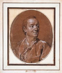 Porträt von Denis Diderot 1713-1784, 1767