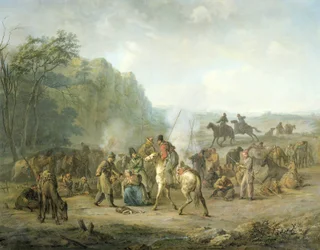 Kosaken-Biwak, 1813