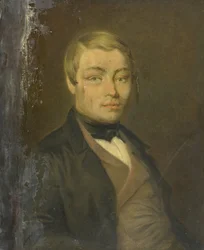 Porträt von Rudolf Johannes van den Brink, ältester Sohn von Hendrik Arend van den Brink