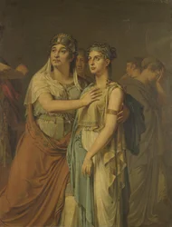 Die Schauspielerinnen Joanna Cornelia Ziesenis-Wattier und Geertruida Jacoba Grevelink-Hilverdink