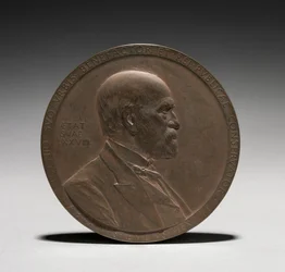 Medaille: Abram Stevens Hewitt, 1875-1925