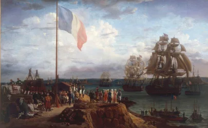 Napoleon I. und Kaiserin Marie-Louise