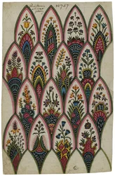 Projekt für Indienne-Motive, 1793