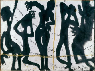 Komposition. Fünf Figuren