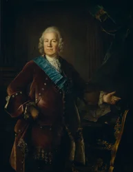 Porträt von Graf Alexey Petrovich Bestuzhev-Ryumin
