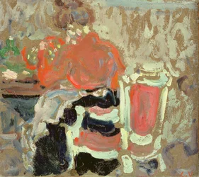 Sitzende Frau