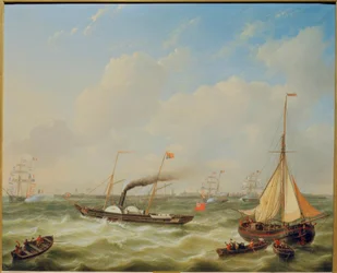 Königin Victoria in Ostende 1843
