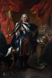 Porträt von Friedrich August von Polen und Sachsen