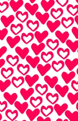 Einfache Herzen, digitales Bild (2014)