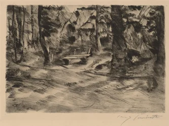 Bank im Walde II