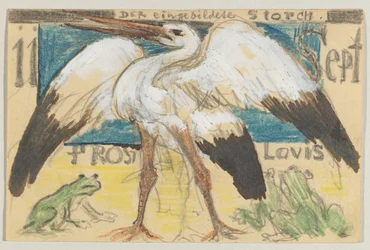 Lovis Corinth an Carl Strathmann: Postkarte, Poststempel 12. September 1905