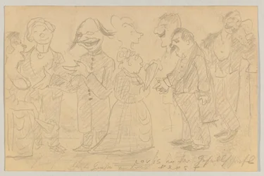 Lovis Corinth an Carl Strathmann: Postkarte, Poststempel 8. November 1899