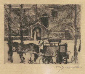 Milchwagen, 1916