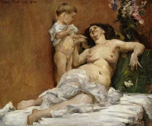 Mutter und Kind, 1906