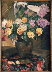 Rosen, Flieder und Lilien, 1913