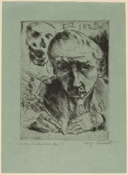 Tod und Künstler, 1920-1921