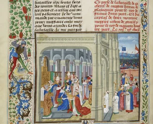 Krönung von Karl V. von Frankreich am 19. Mai 1364