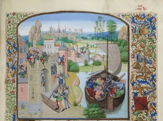 Massaker an Genter Händlern in Audenarde 1380, ca. 1470-1475