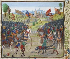 Die Schlacht von Nájera am 3. April 1367