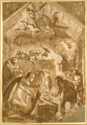 Die Geburt Christi, Mitte des 16. Jahrhunderts