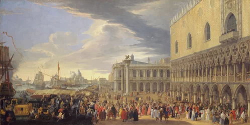 Die Ankunft des Earl of Manchester in Venedig, 1707-1710