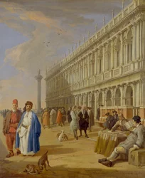 Die Piazzetta, Venedig