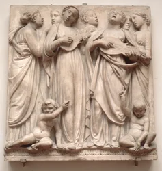 Singende Engel, Relief von der Cantoria, ca. 1432-38