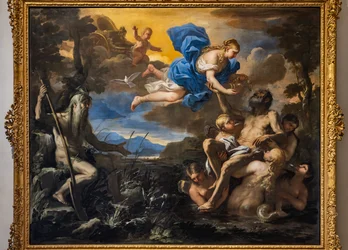 Aeneas wird von Venus unsterblich gemacht, zweite Hälfte des 17. Jahrhunderts