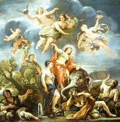 Allegorie der Mäßigung