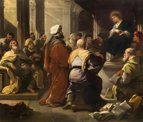 Christus unter den Doktoren, ca. 1665