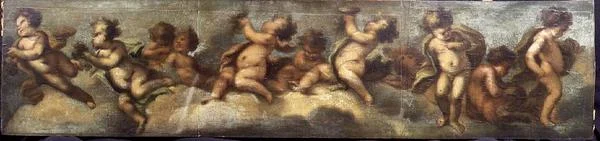 Putti beim Spielen