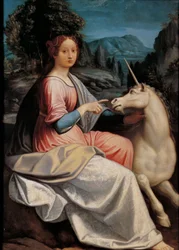 Dame und Einhorn, 1534-1540