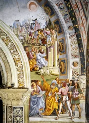 Apokalypse, aus dem Freskenzyklus des Jüngsten Gerichts