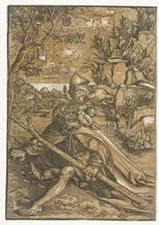 Heiliger Christophorus mit dem Christuskind
