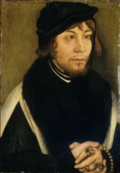 Porträt des Markgrafen Albrecht von Brandenburg-Ansbach
