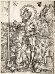 Heiliger Georg stehend, 1506